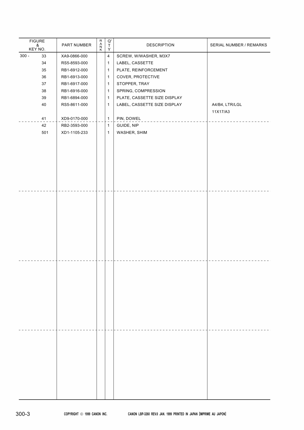 25c300 Canon Lbp 3260 Parts Manual Wiring Library